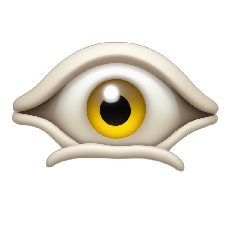 energy neck and head with third eye chakra | AI Emoji Generator