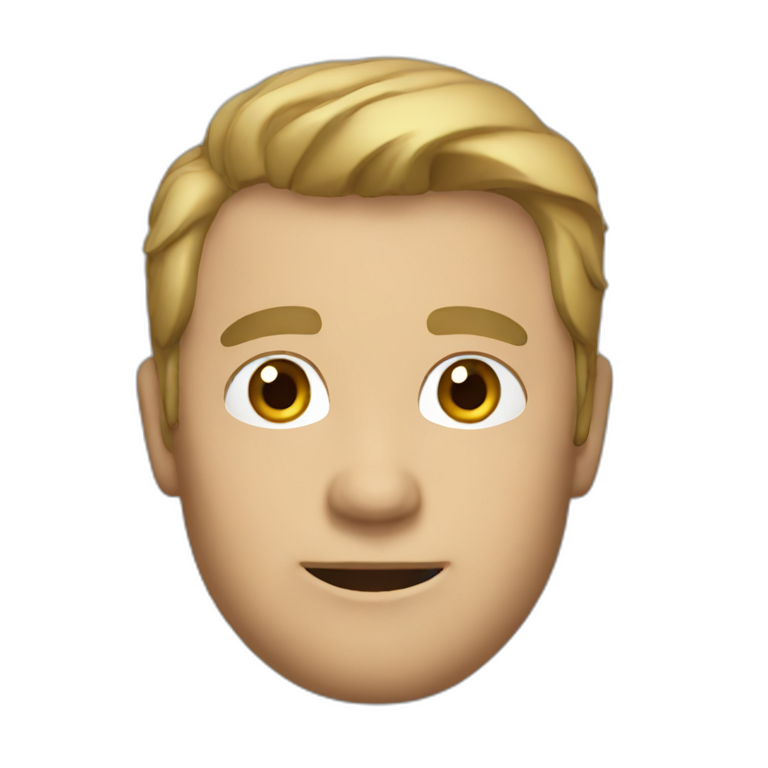 Welsh a bruin met brede bles | AI Emoji Generator