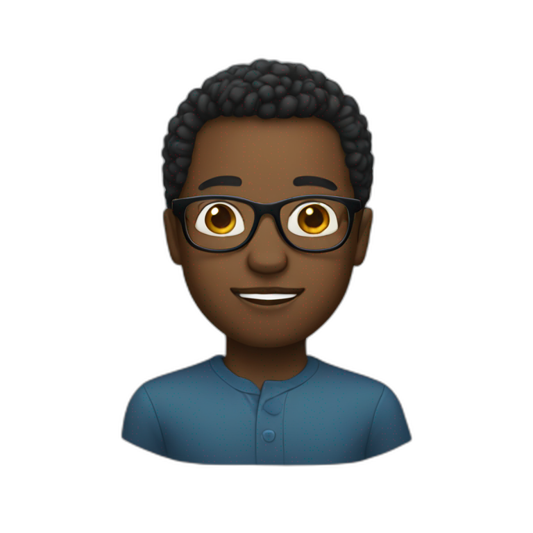 Black person | AI Emoji Generator