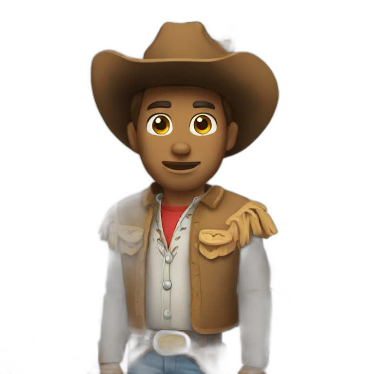 Crying-cowboy | AI Emoji Generator