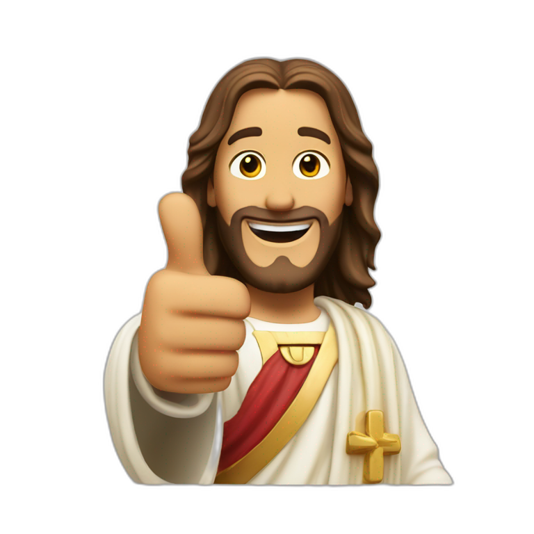 buddy jesus | AI Emoji Generator