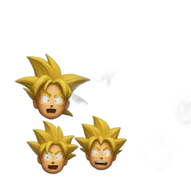 goku face angry | AI Emoji Generator