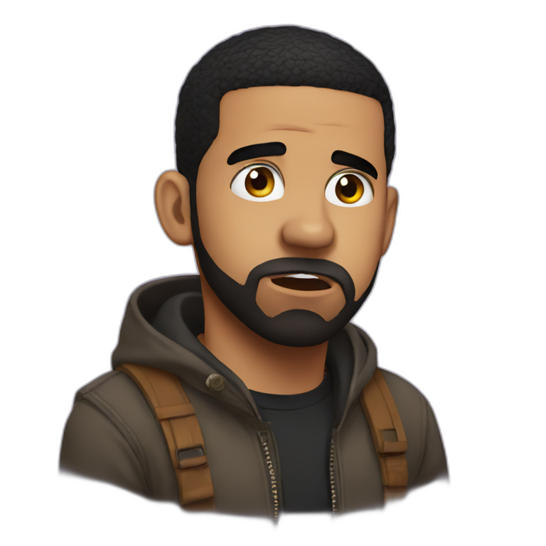 drake scared | AI Emoji Generator