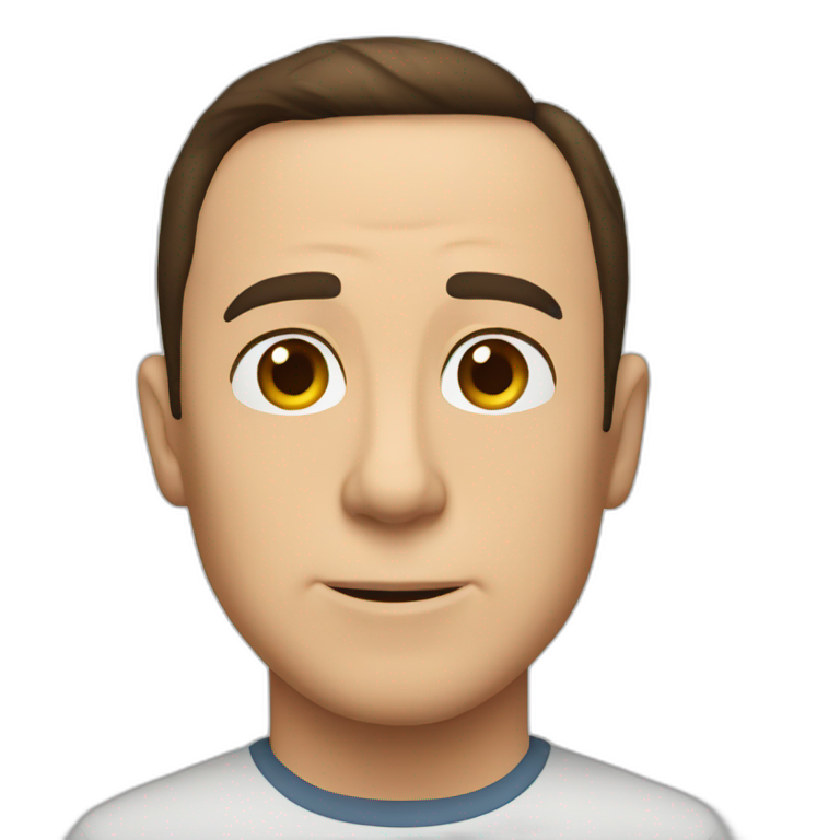 Sheldon Cooper in Young Sheldon | AI Emoji Generator