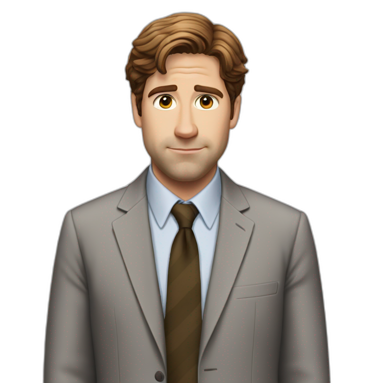 photo-real-Jim Halpert | AI Emoji Generator