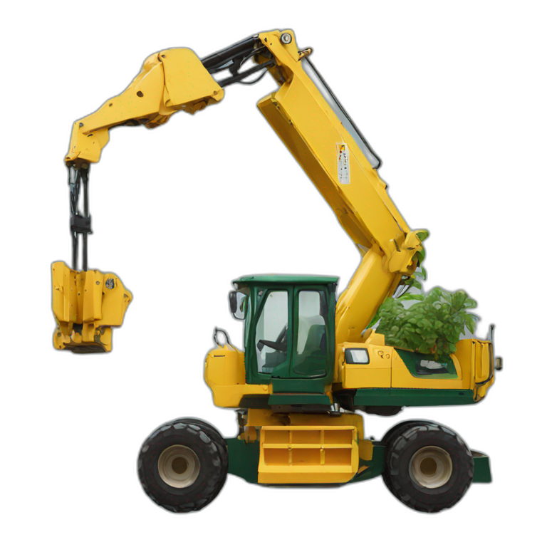 forest forwarder machine | AI Emoji Generator