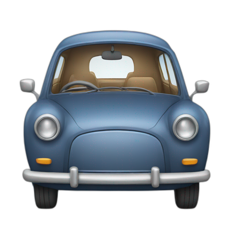 skyblue car | AI Emoji Generator