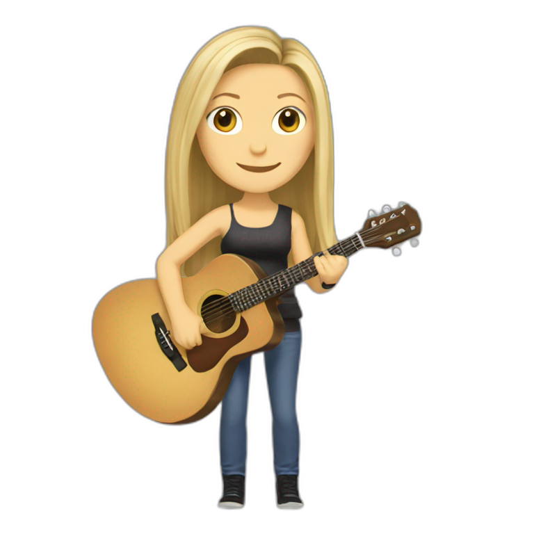 Phoebe buffay from Friends | AI Emoji Generator