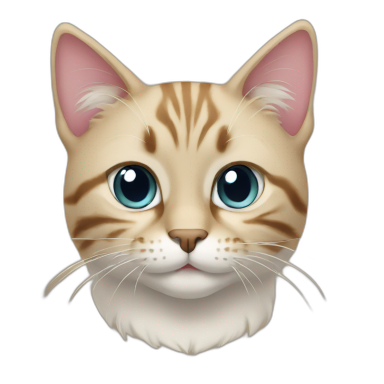 cat purring | AI Emoji Generator