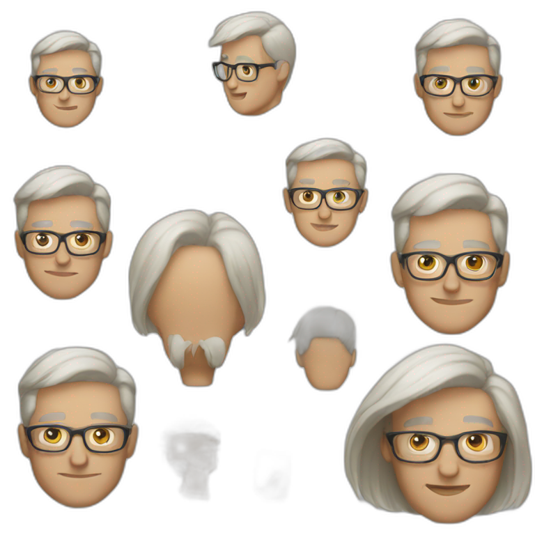 Tim cook drinking starbuck | AI Emoji Generator