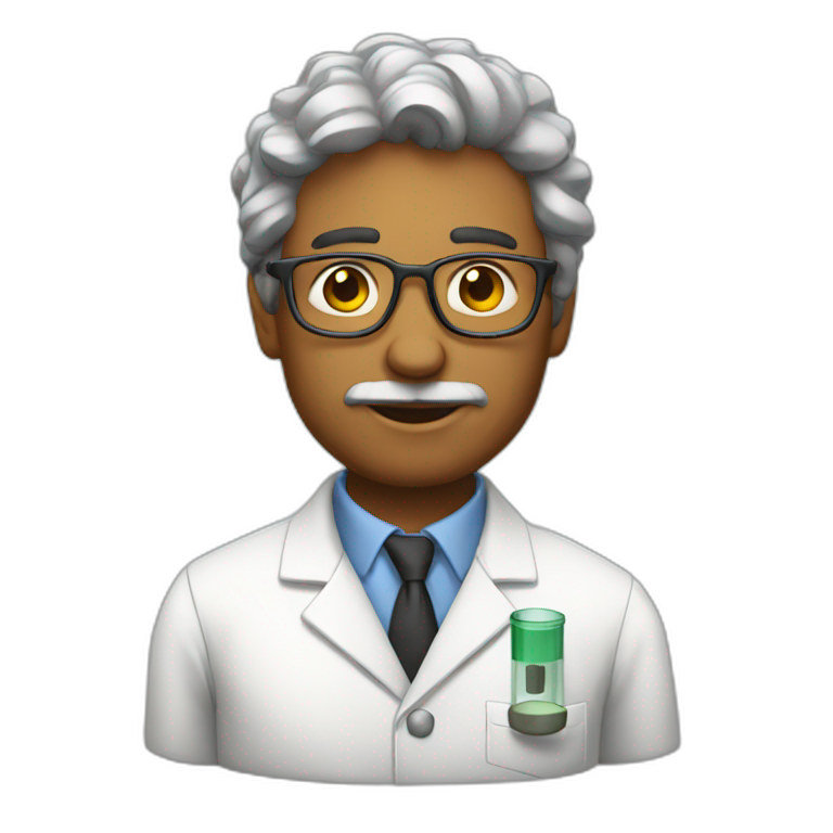 Female Scientist | AI Emoji Generator