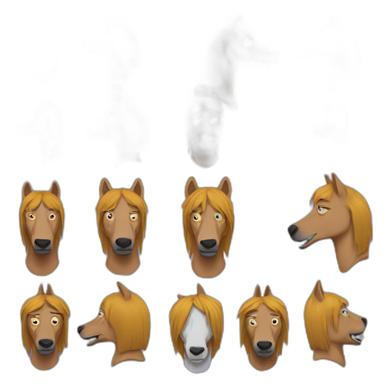 Bojack Horseman AI Emoji Generator