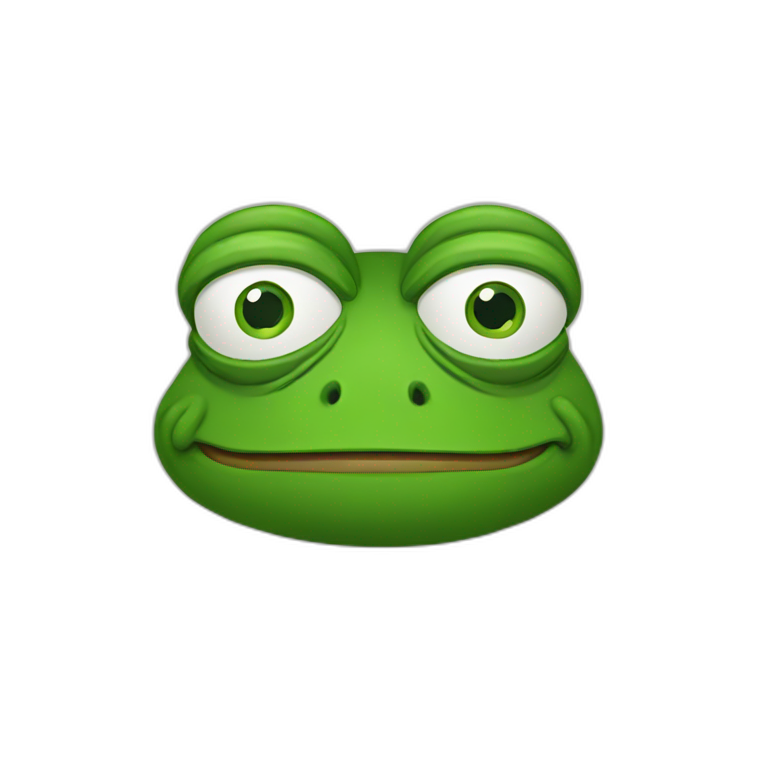 pepe frog flipping table | AI Emoji Generator