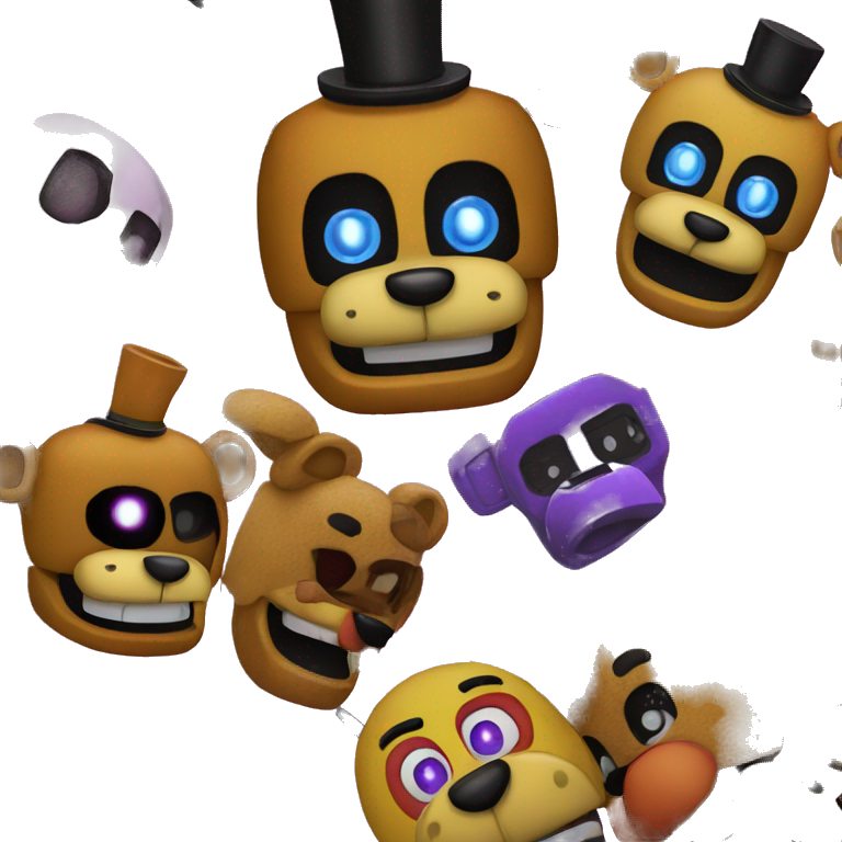 Freddy Fazbear from the hit 2014 indie horror game 