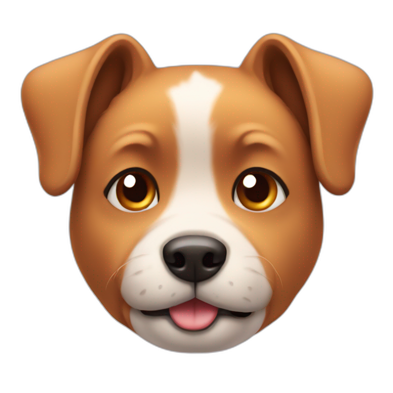 dog with cow face | AI Emoji Generator