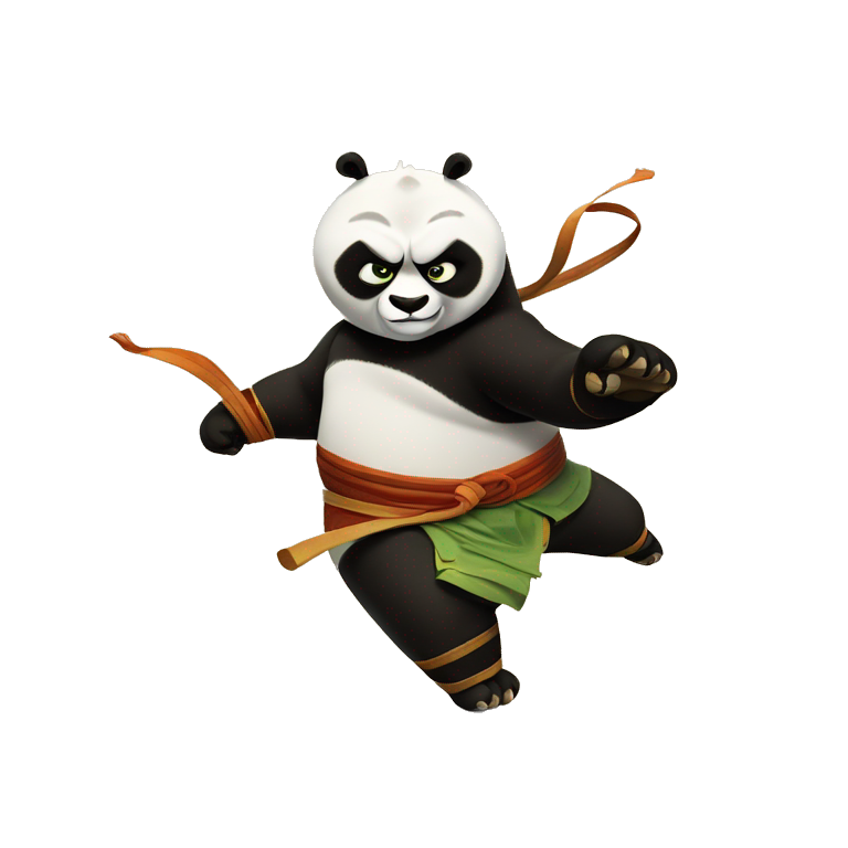 kung fu panda | AI Emoji Generator