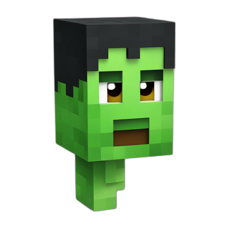 Creeper Minecraft Ai Emoji Generator 2097