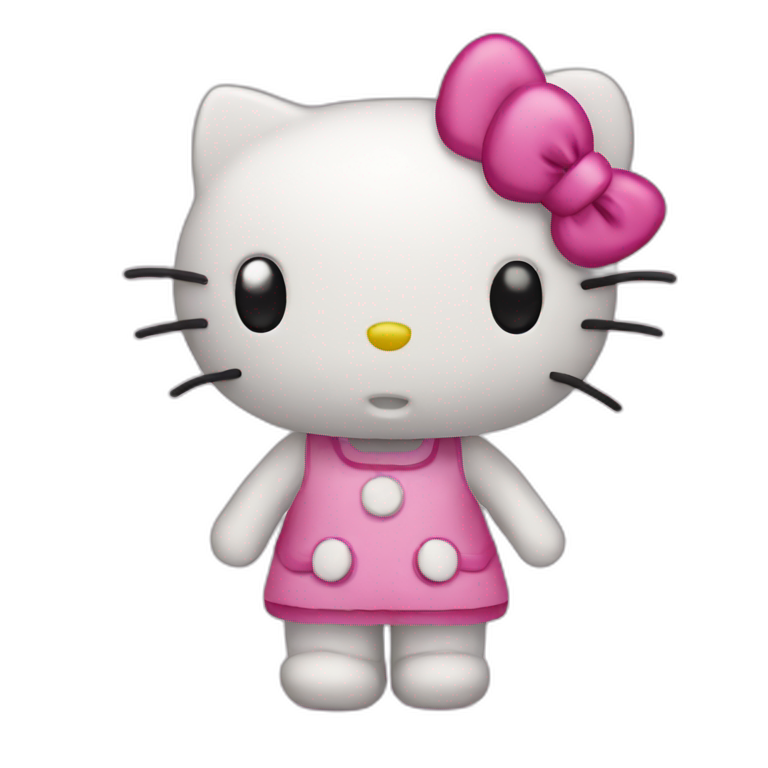 Hase hello kitty | AI Emoji Generator