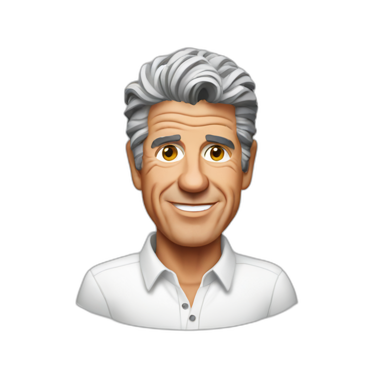 bourdain | AI Emoji Generator