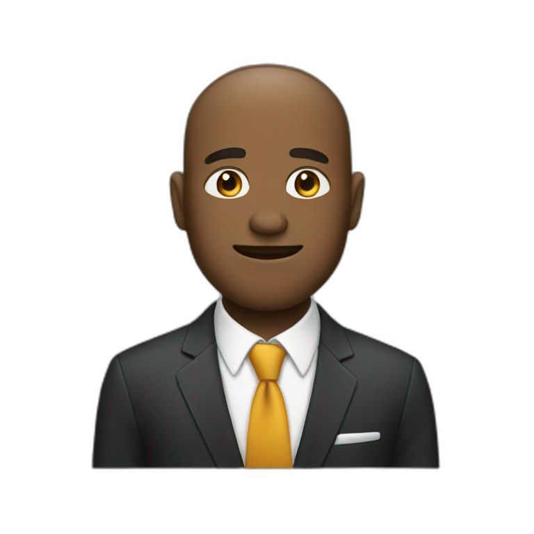 man in suit | AI Emoji Generator