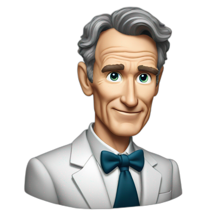 Bill Nye the science guy | AI Emoji Generator