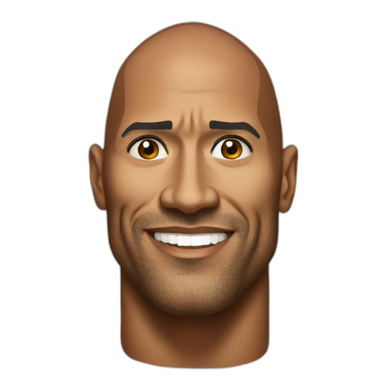 the rock | AI Emoji Generator