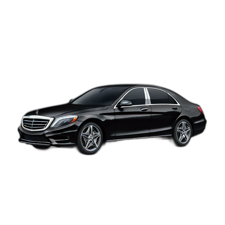 Mercedes V class black car | AI Emoji Generator