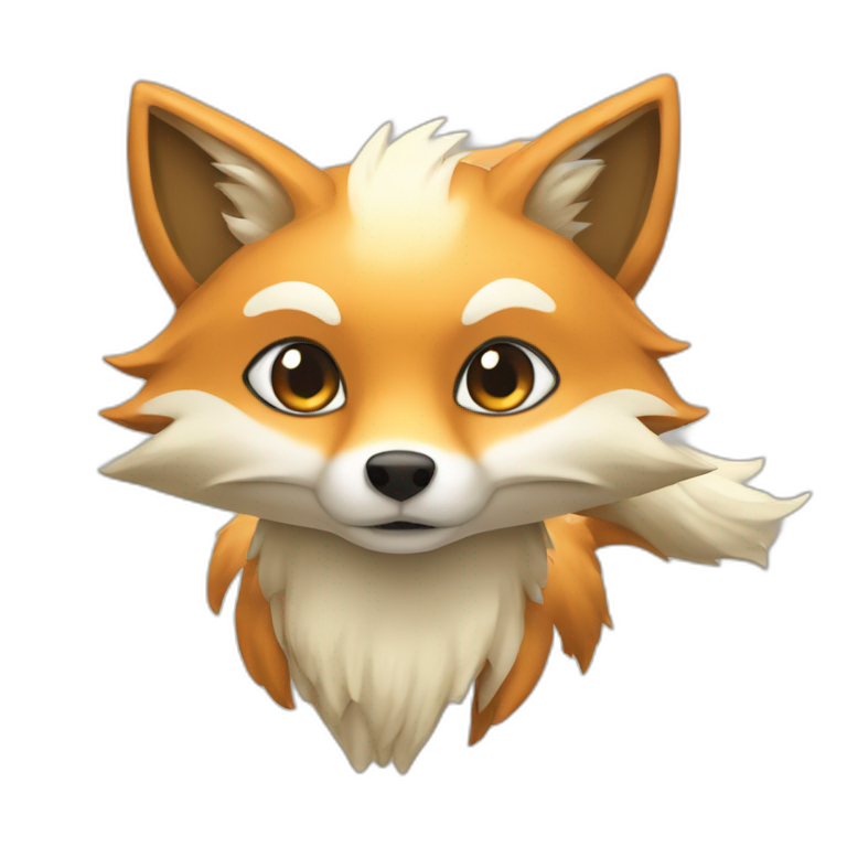 nine-tailed fox | AI Emoji Generator