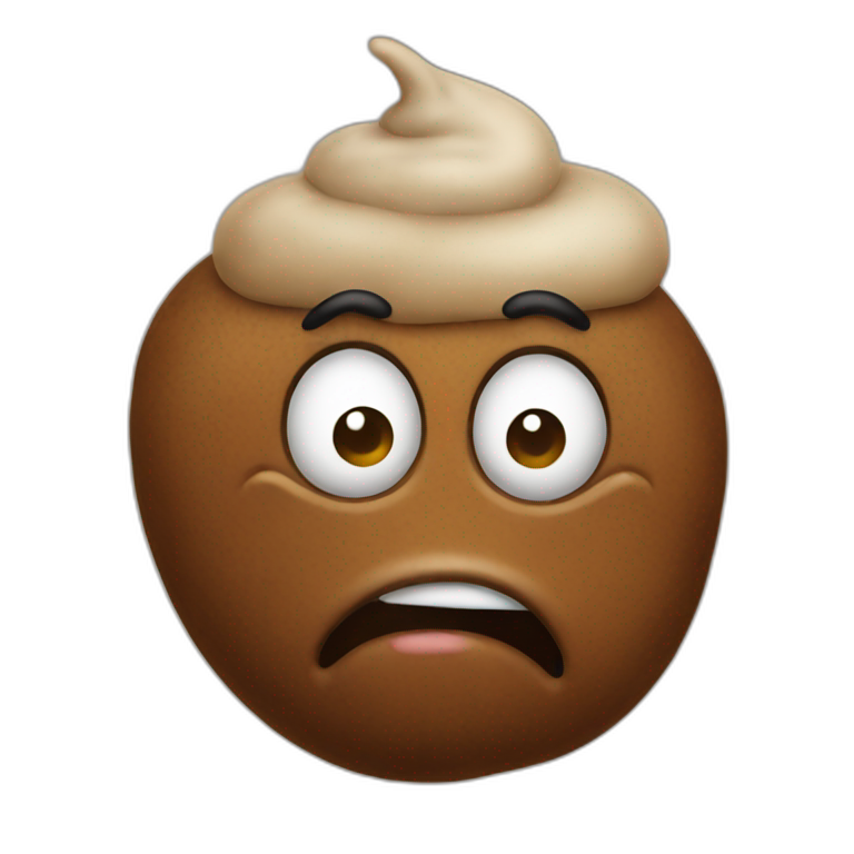 Realistic poop | AI Emoji Generator