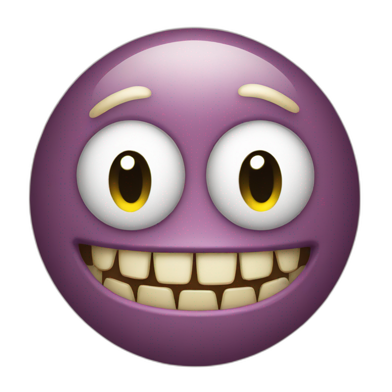 cursed hand emoji, scary and funny smiley face.