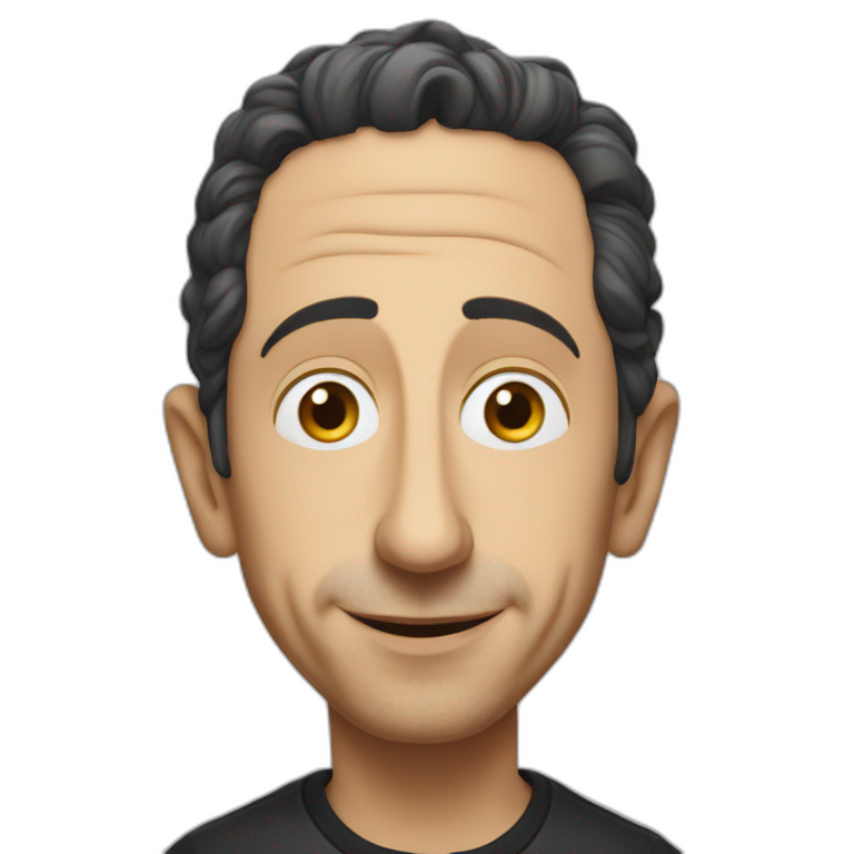 gad elmaleh | AI Emoji Generator