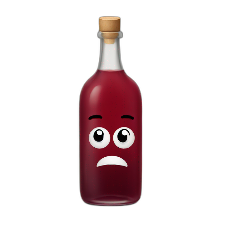 red wine animal | AI Emoji Generator