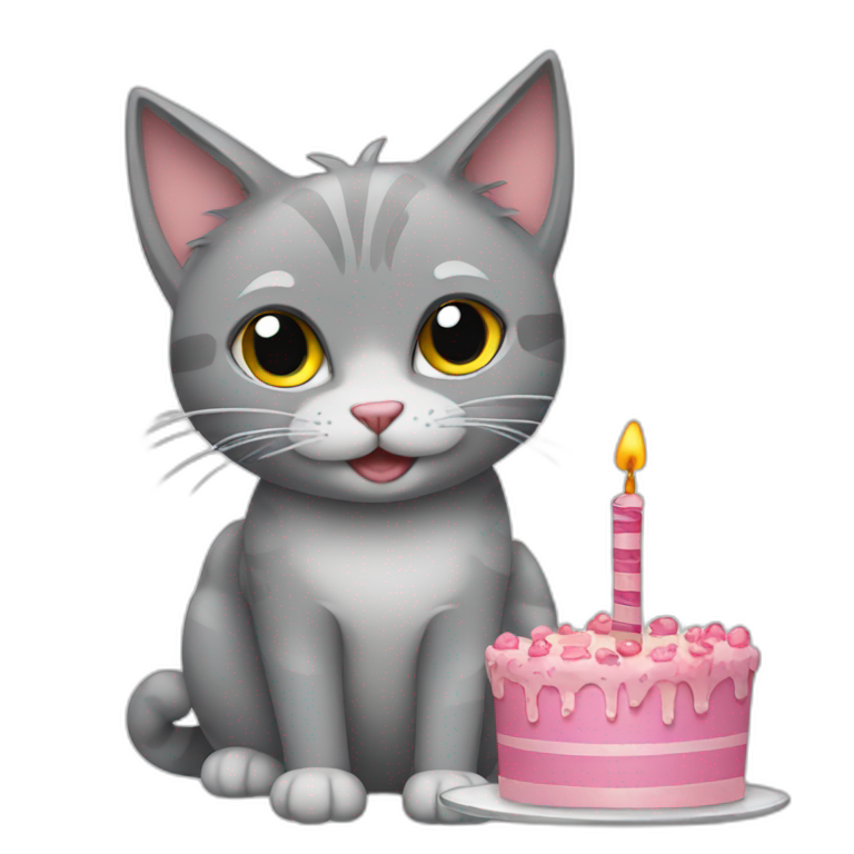 cat-birthday | AI Emoji Generator