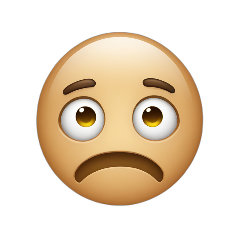 Spider-Man sad face | AI Emoji Generator