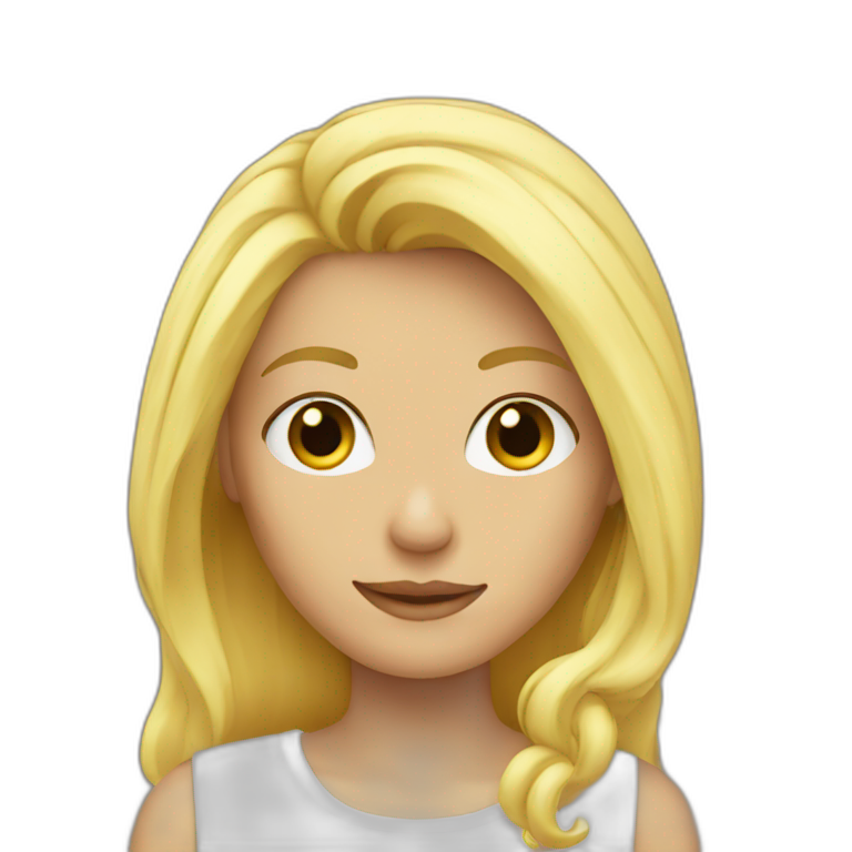 two blond besties | AI Emoji Generator