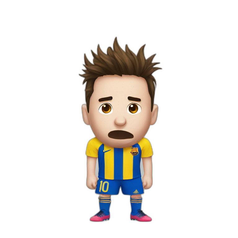 Messi fart world cup | AI Emoji Generator