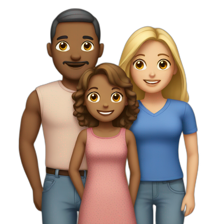 Interracial | AI Emoji Generator