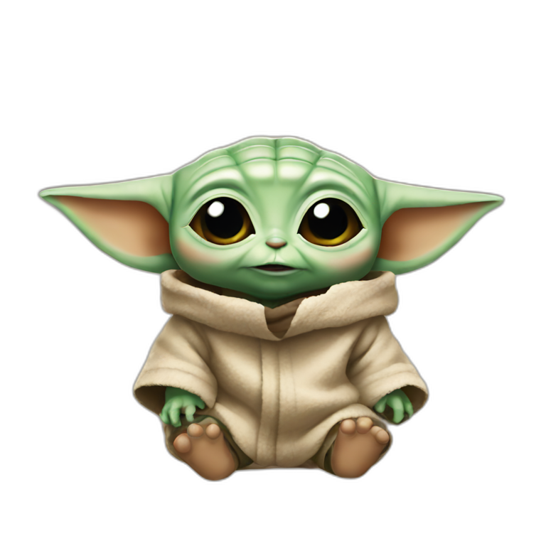 Baby yoda | AI Emoji Generator