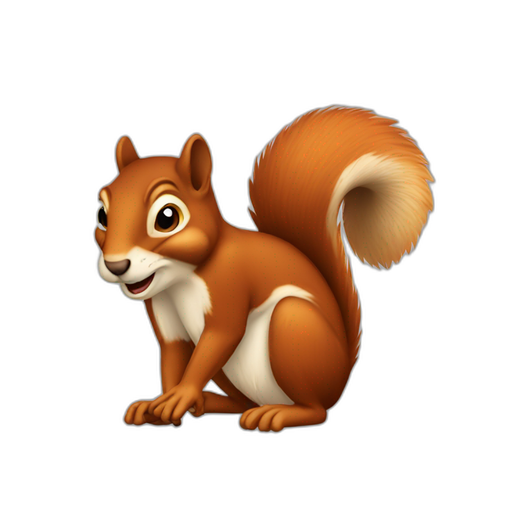 Secreto squirrell | AI Emoji Generator