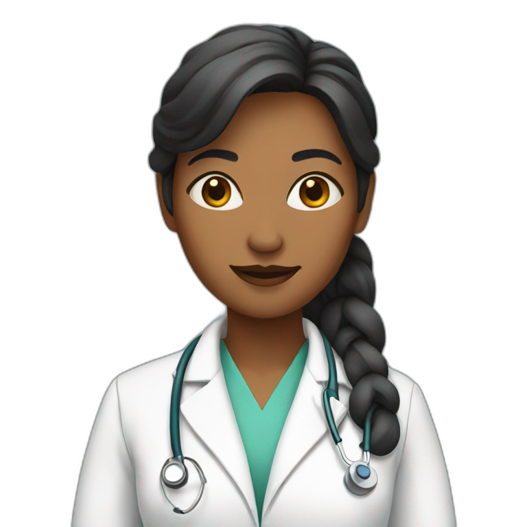 doctor woman | AI Emoji Generator