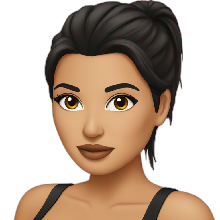 khloe-kardashian-dancing | AI Emoji Generator