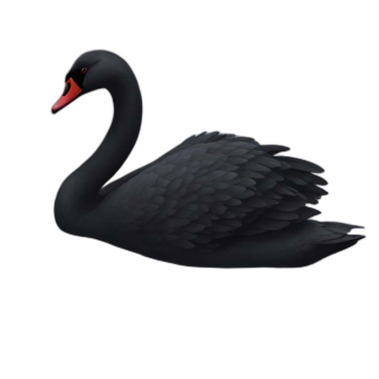 Black swan | AI Emoji Generator