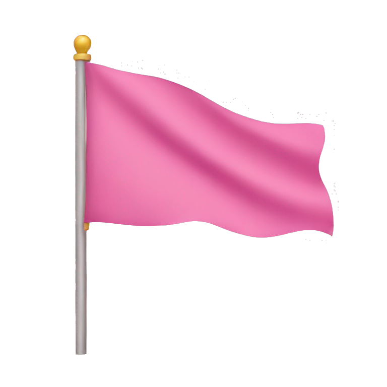 Pink flag emoji | AI Emoji Generator