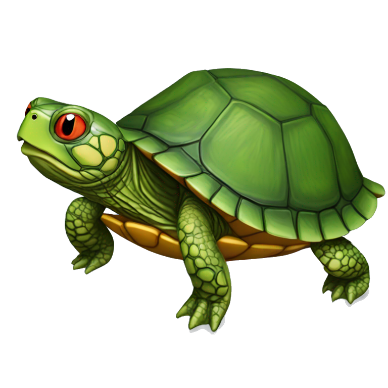 Red Eared Slider Turtle Coloring Page Hd Png Download - vrogue.co