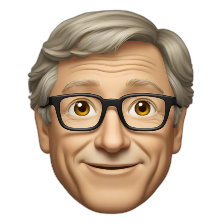 Bill Gates | AI Emoji Generator