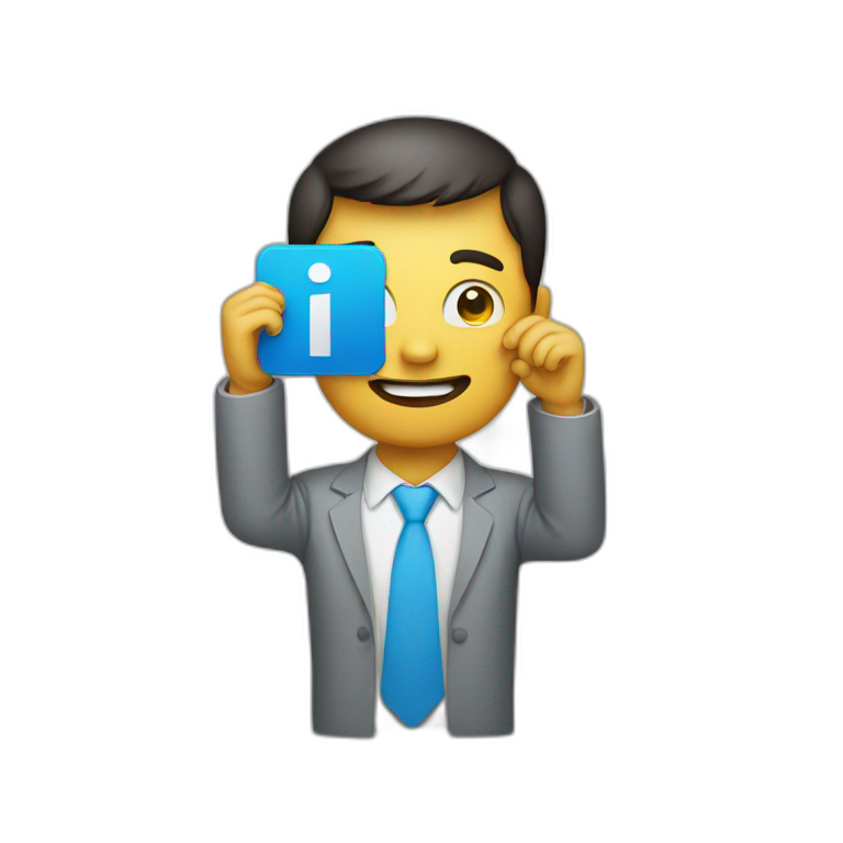 linkedin logo | AI Emoji Generator