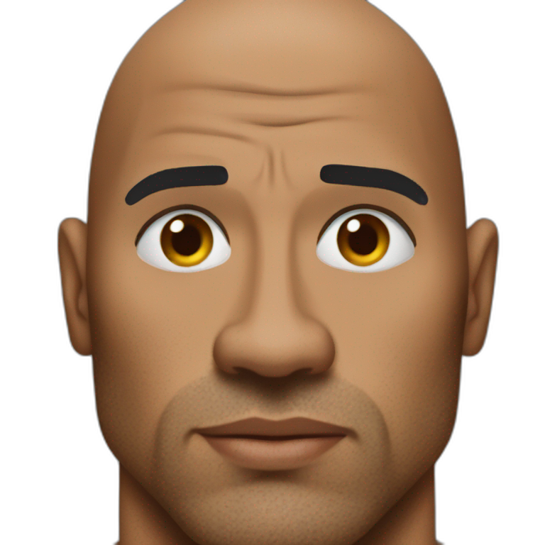 the rock – peoples eyebrow