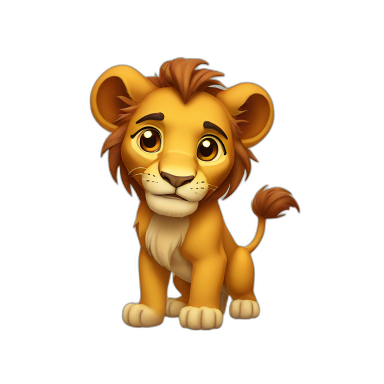 Scar lion king | AI Emoji Generator