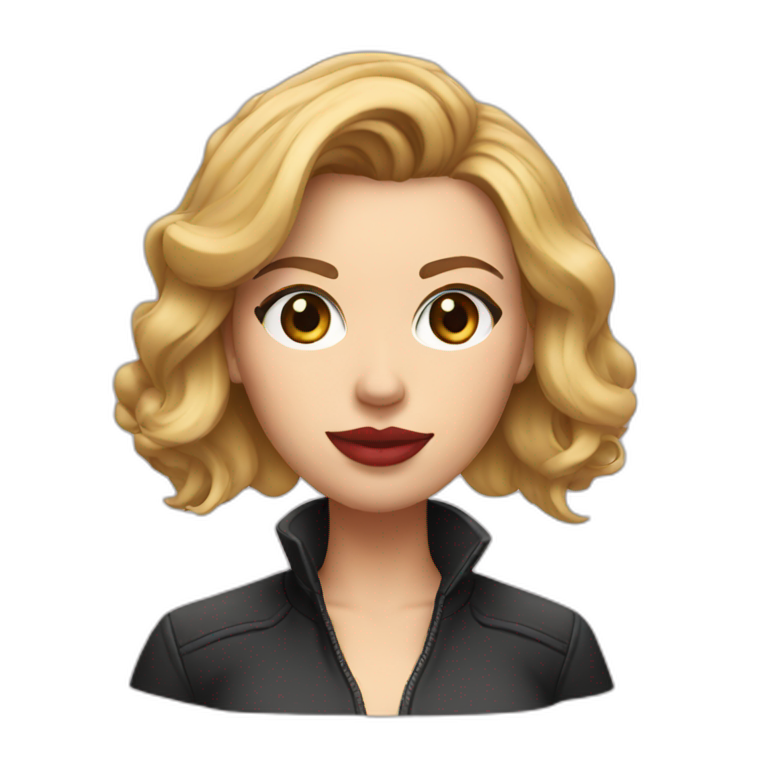 Scarlett Johansson | AI Emoji Generator