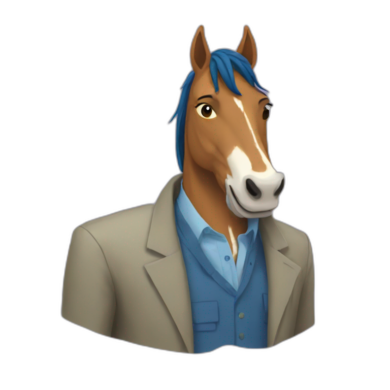 bojack horseman | AI Emoji Generator